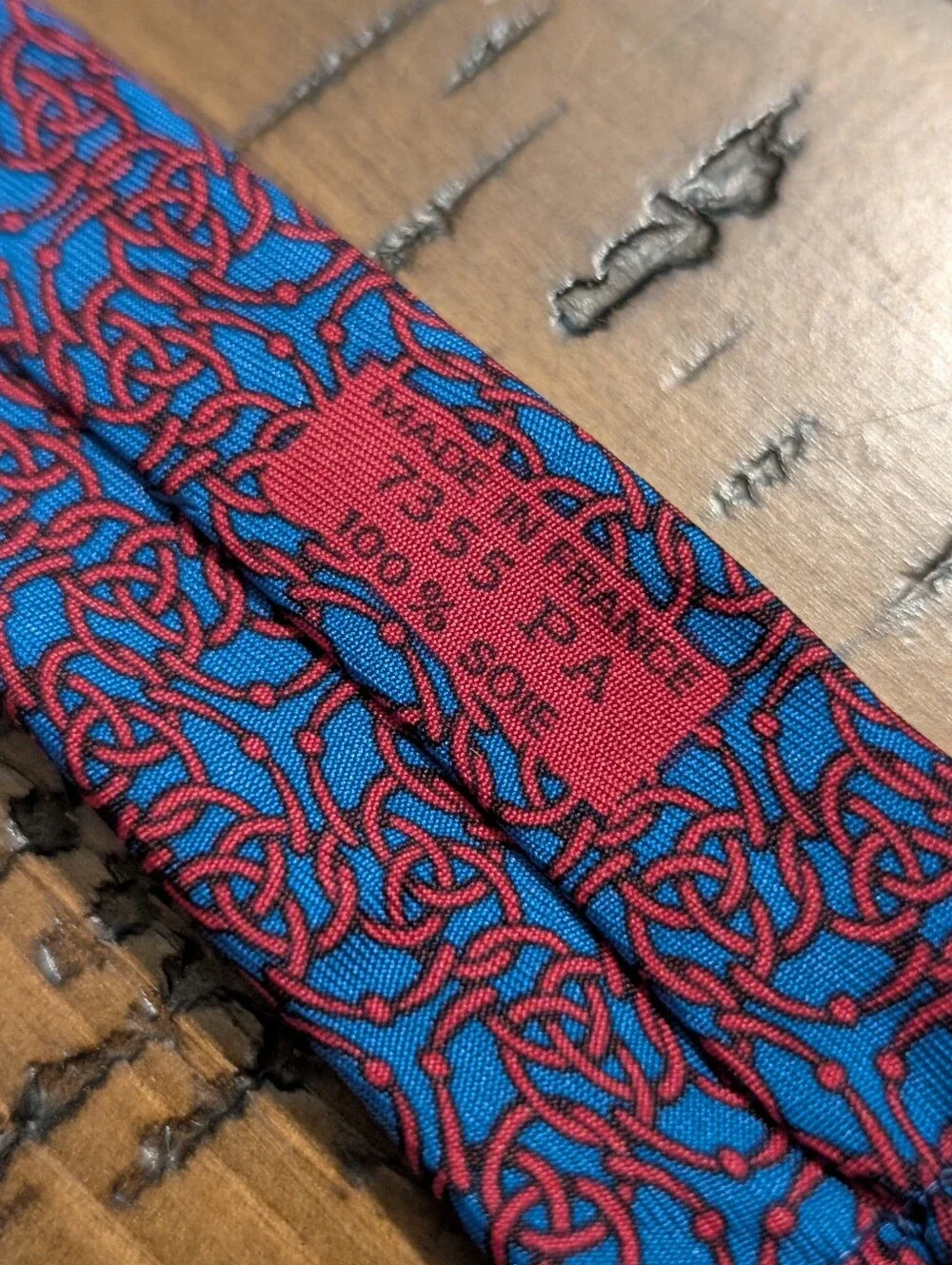 VTG- Hermes 100% Silk Tie